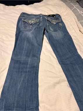 Miss Me Bootcut Women's Jeans in Medium Blue. Size 29